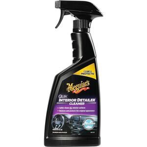 2 UNITS of Meguiars Quik Interior Detailer Spray 16oz Cleans & Protects Surfaces
